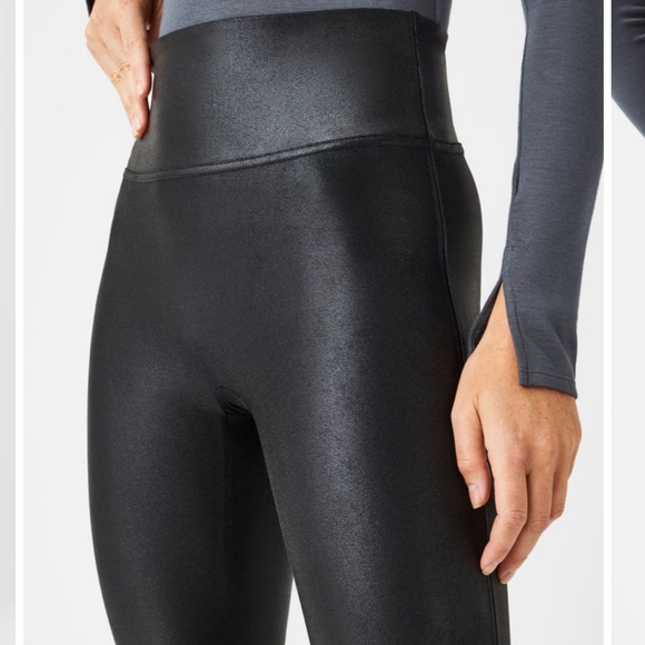 SPANX Faux Leather Leggings - Picture 9 of 11